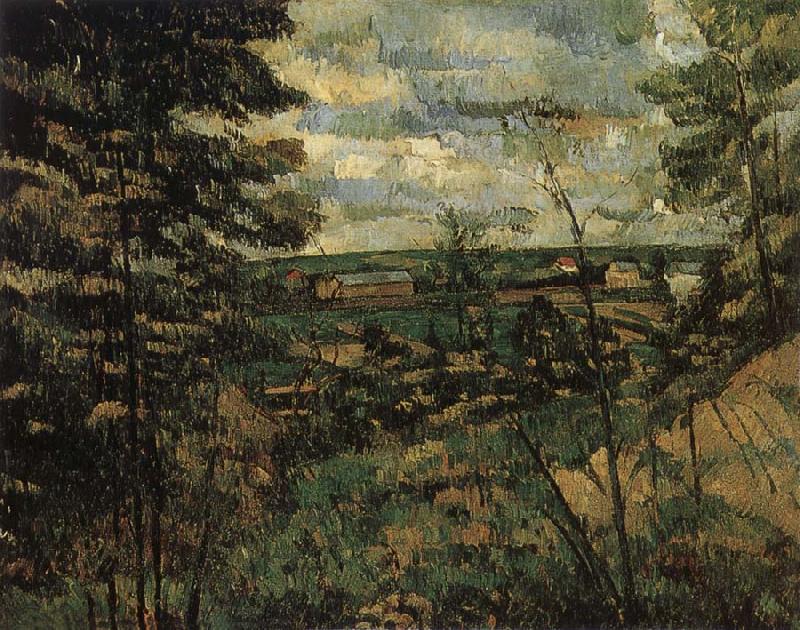 Paul Cezanne Landscape oil painting image
